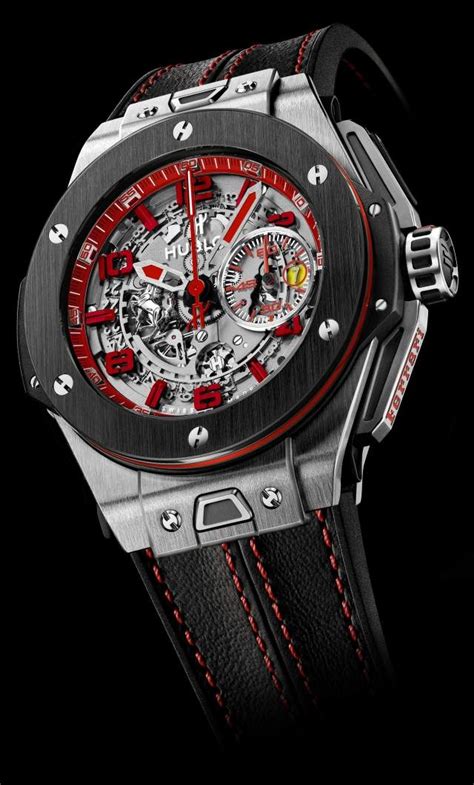 hublot schwarz rot|Hublot uhr kaufen.